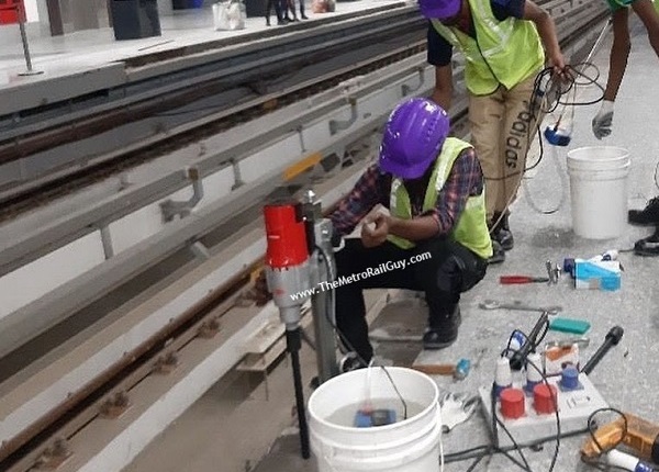 PSD Installation Underway at Ahmedabad Metro’s Stations