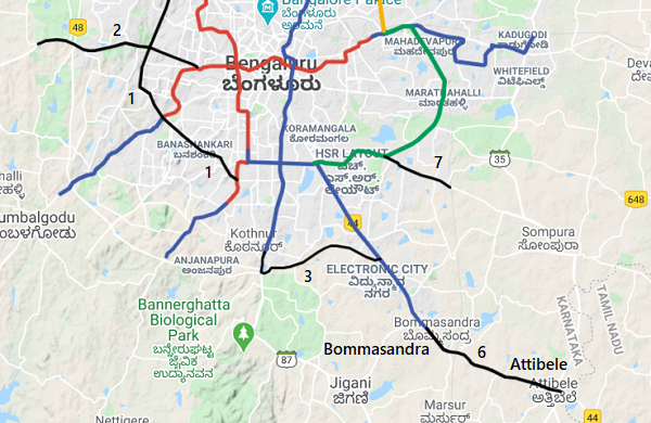 Top Indian Cities Metro Maps - Discover & Explore - TimesProperty
