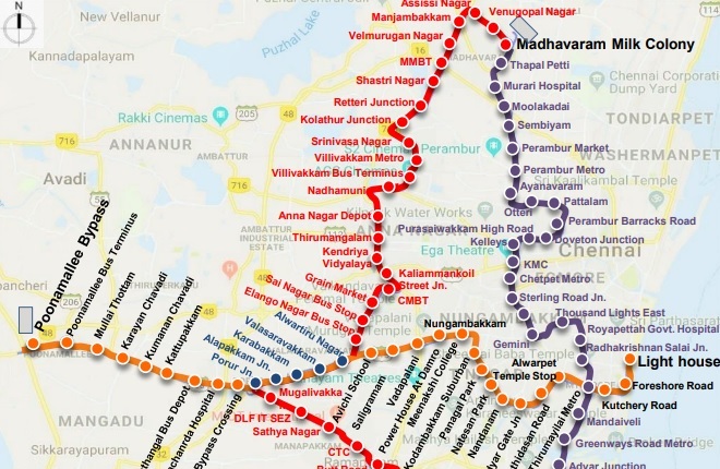 L&T Wins Chennai Metro Line 3 & 5’s OHE & RSS Electrification Work