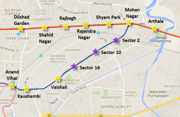 Gda Approves Extn Of Delhi S Blue Line