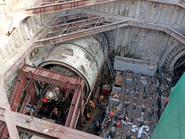 Bangalore Metro’s TBM Varada Restarts Tunneling to Langford Town
