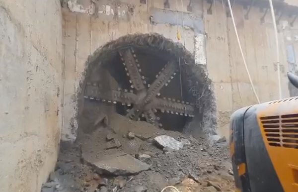 Afcons-SAM’s Agra Metro TBM Yamuna Records Breakthrough at Midshaft