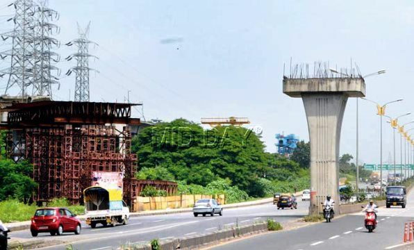 Approvals are awaited to construct over the Sion-Panvel Highway - Source: Mid-Day