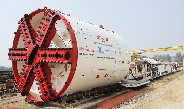 Lucknow Metro's TBM S52 (view more images) - Photo Copyright: Terratec