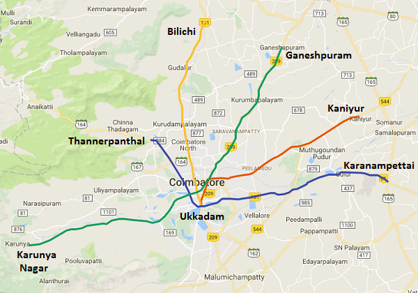 Coimbatore's Western Ring Road Progresses Swiftly