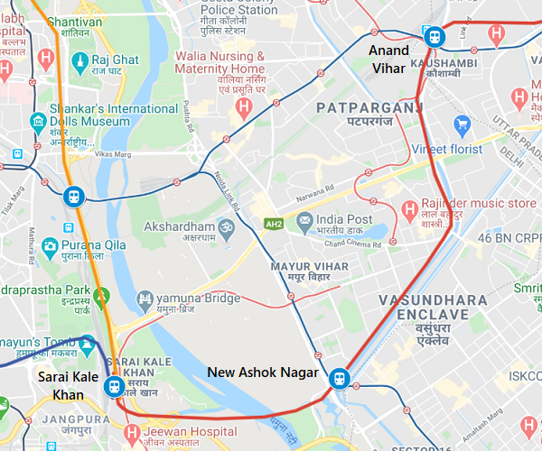 Sarai Kale Khan To Faridabad Metro at Viola Jarvis blog