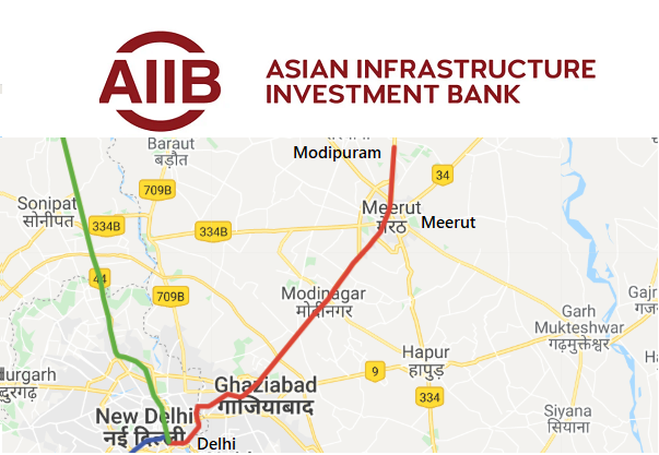 AIIB to Lend 500 million for Delhi  Meerut RRTS Project 