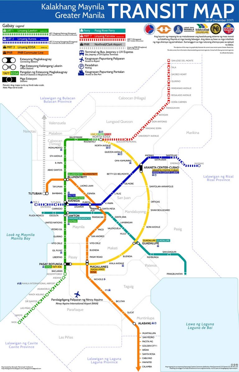 Manila MRT Map Stations Ticket Cost Timings 2024   ManilaMetroMap 768x1195 