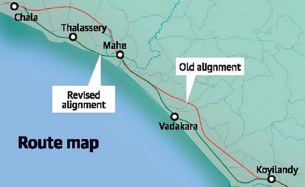 Silver Line Route Map Kerala Govt Approves 530 Km Semi High-Speed Silver Line Project - The Metro  Rail Guy