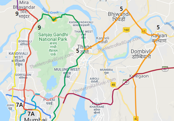 4 Bidders for Mumbai Metro Line 7A & 9’s Electrification Contract CA-176