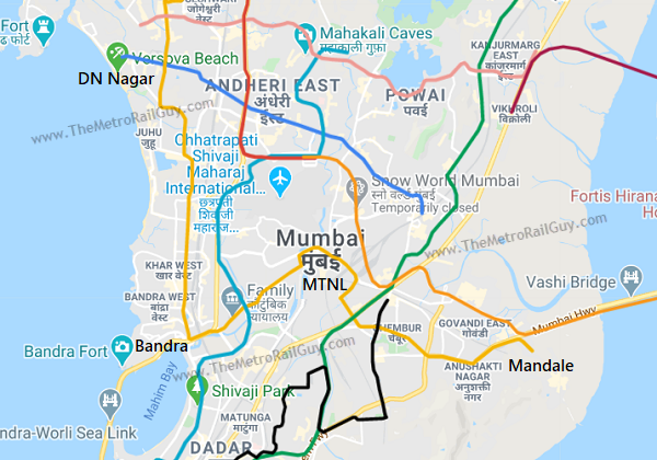 4 Bidders for Mumbai Metro Line-2B’s Balance Civil Work