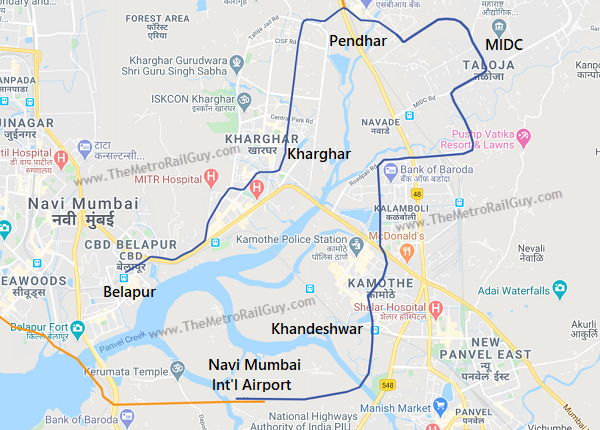 4 Bidders for Navi Mumbai Metro Line 2 & 3’s DDC Contract