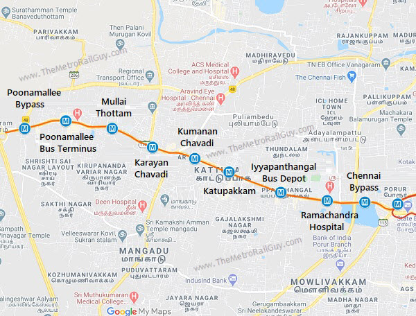 5 Bidders for Chennai Metro Poonamallee Depot’s Construction