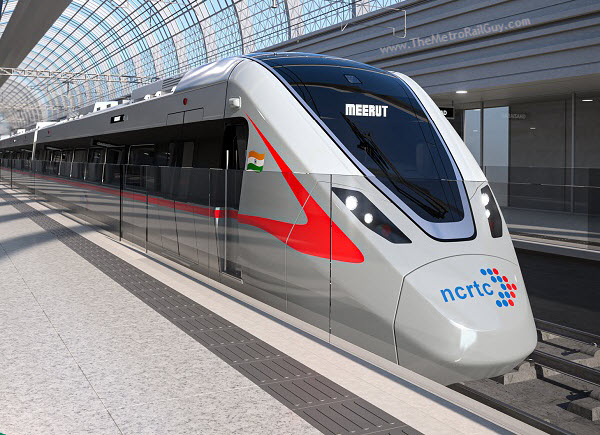 Bombardier Unveils Delhi Meerut Rrts Train Design The Metro Rail Guy