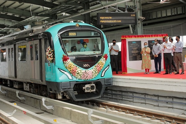 Kochi Metro Phase 1’s Final Section to Petta Inaugurated