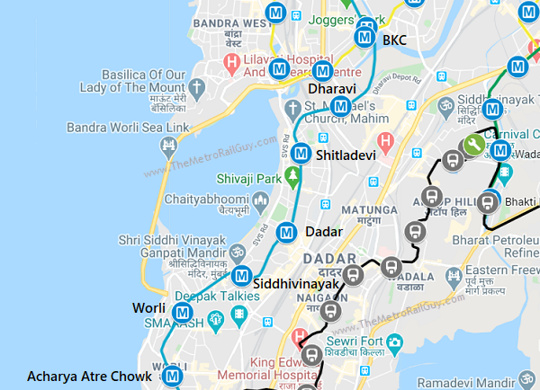 Mumbai Metro Line 3’s Trial Runs Extended to Dadar Station - The Metro ...