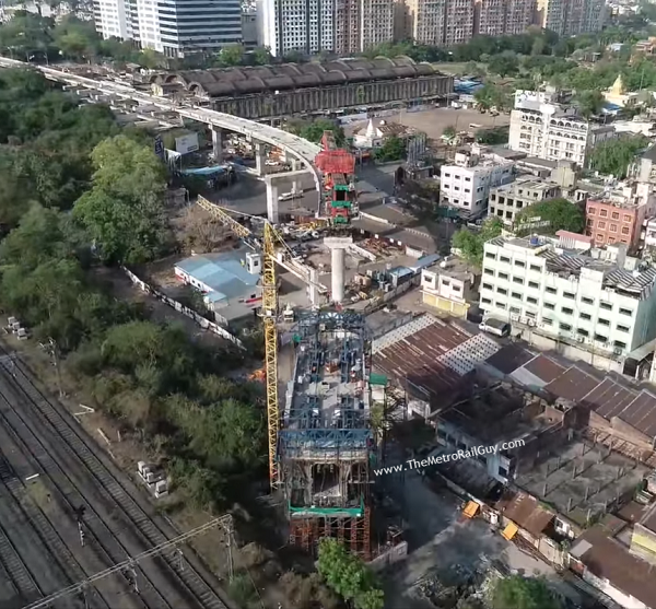 Nagpur Metro’s Cantilever Bridge Takes Shape over Railway Tracks - The ...