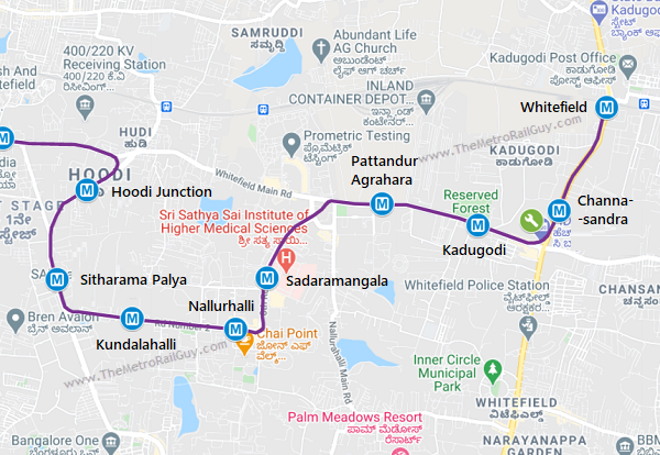 Bangalore Metro s Whitefield Line s Signaling And Electrification Ready 
