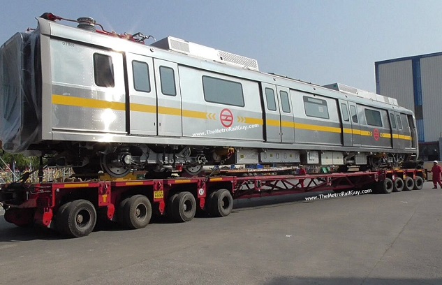 Bombardier Delivers Delhi Metro RS16&#39;s Final MOVIA Coach - The Metro Rail Guy