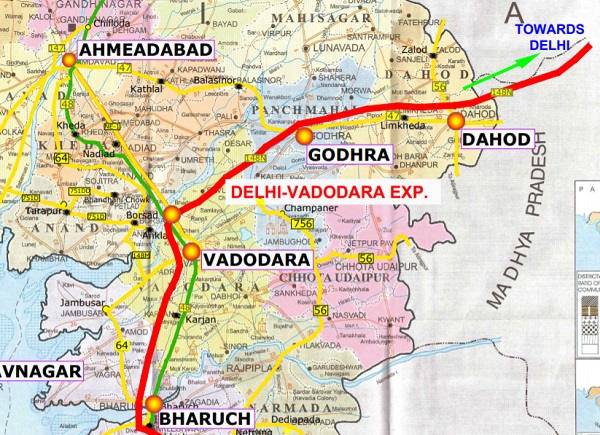 Mumbai Vadodara Road Map Ghv Wins Delhi – Mumbai Expressway's Packages 27 & 28 - The Metro Rail Guy