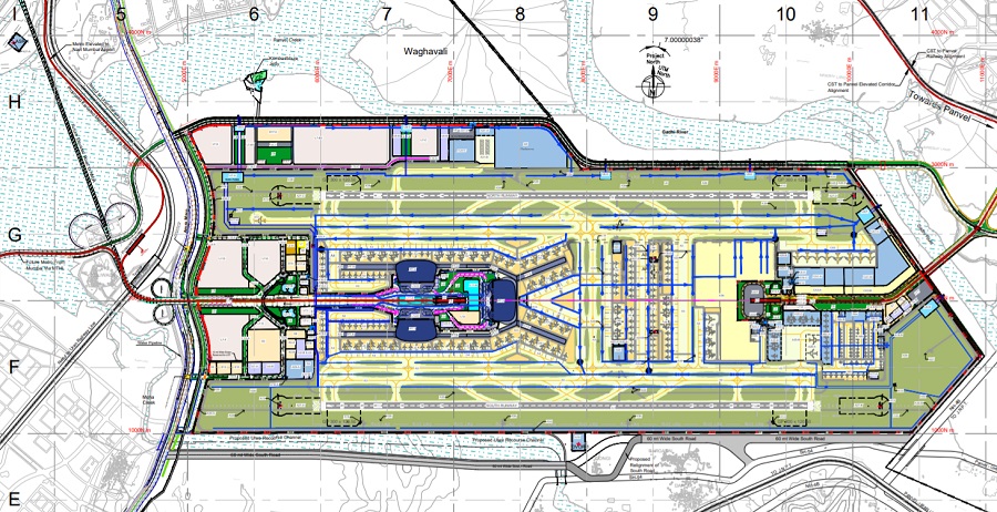 chhatrapati shivaji airport map