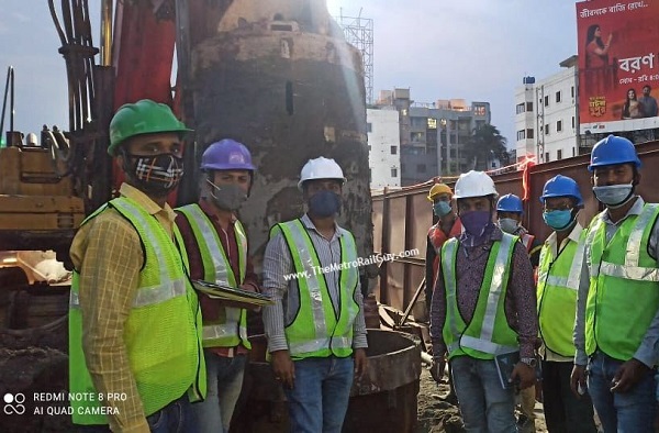Afcons Begins Piling for Kolkata Metro’s Line-6 in New Town