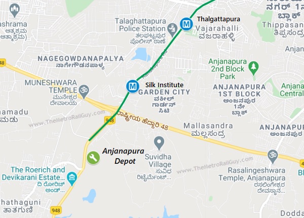 BSR Wins Bangalore Metro Anjanapura Depot’s Work