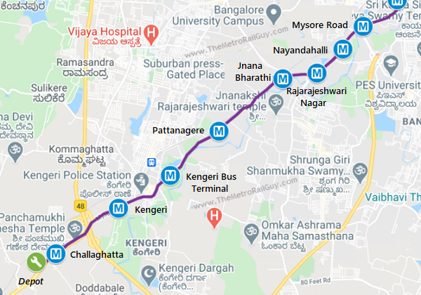 bangalore metro map