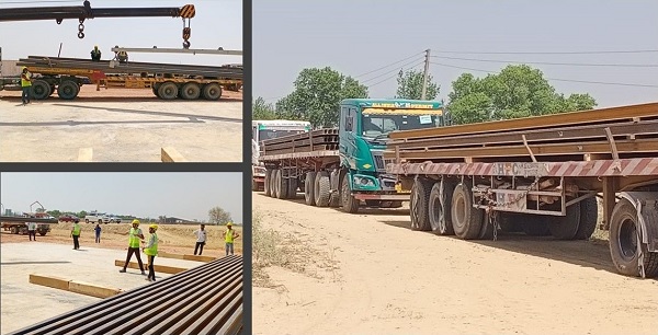 Tracks Arrive for Delhi – Meerut RRTS at Duhai Depot