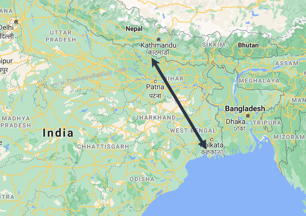 Haldia In India Map Bids Invited For Raxual - Haldia Port Expressway's Dpr- The Metro Rail Guy