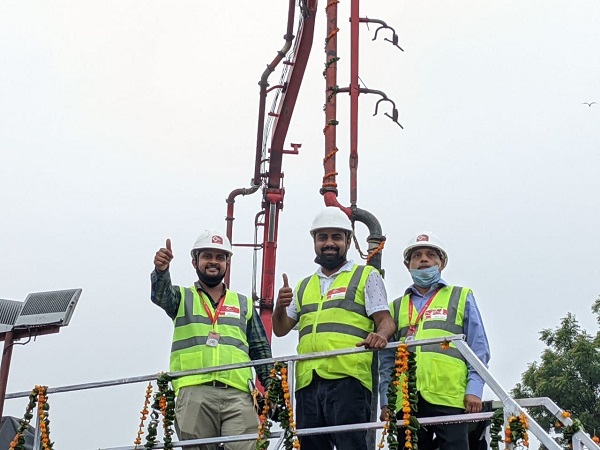 Sam Begins Casting U-Girders for Agra Metro’s Priority Corridor