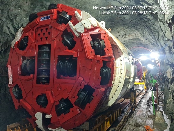Terratec TBM T87 in Mumbai Tunnels 526m in December