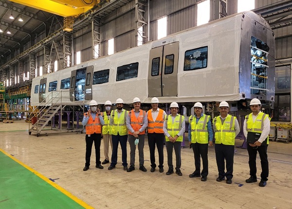 Delhi – Meerut RRTS Alstom Train’s 1st Body Shell Ready