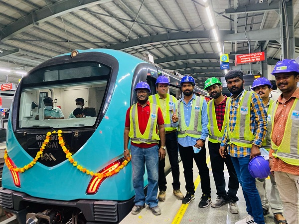 Trials Begin on Kochi Metro’s Phase 1A to SN Junction