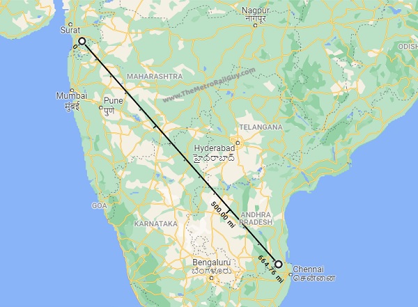 Hyderabad To Surat Road Map 20 Bidders For Surat – Chennai Expressway's Package 1 In Telangana - The  Metro Rail Guy