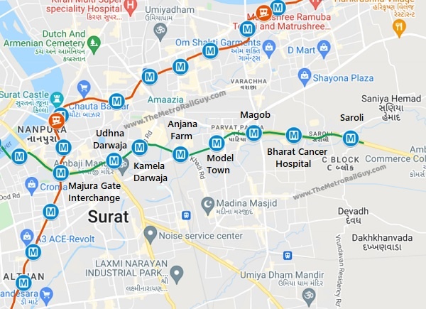 14 Bidders for Surat Metro Line-2’s Packages CS5 & CS6