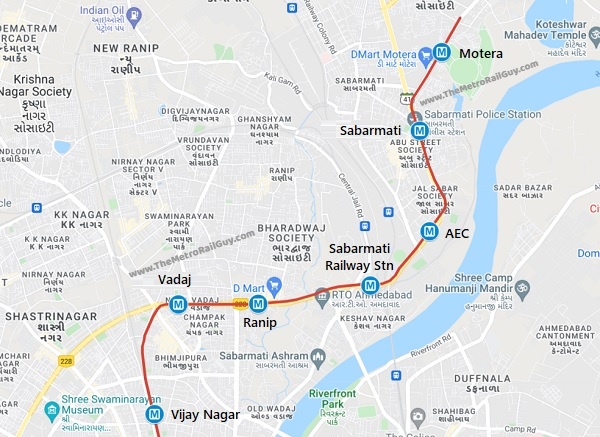 AhmedabadMetroRedLineMap3 