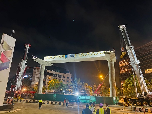 SNC Launches Bangalore Metro ORR Line’s 1st U-Girder