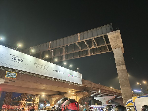 Mumbai Metro Line-6’s 56m Girders Placed Over WEH and Line-7