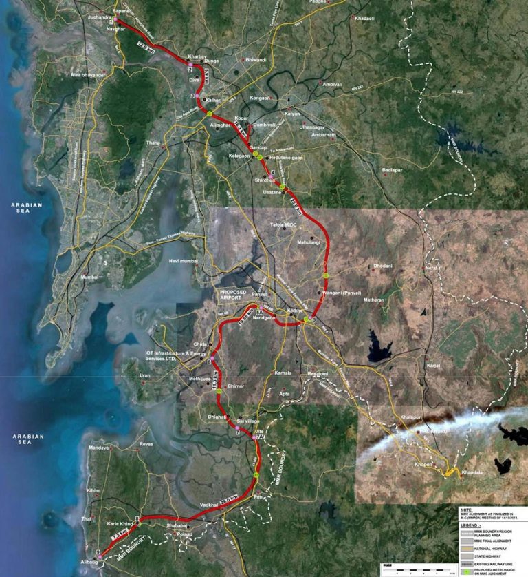 Virar Alibaug Multimodal Corridor Route Map Status 2024   VirarAlibaugMultiModalCorridor 768x838 