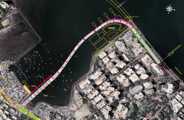 L&T & J Kumar Bid for Mumbai’s Nariman Point – Cuffe Parade Bridge