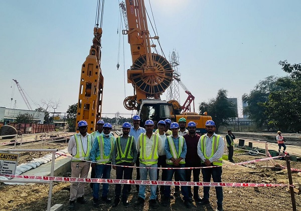 Afcons Begins Kolkata Metro Line-6’s D-Wall Work at Airport