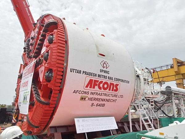 Afcons’ Kanpur Metro TBM S640B Passes Factory Tests