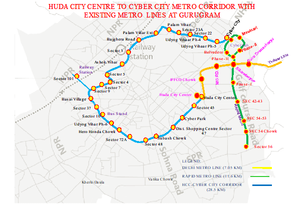 SYSTRA Bids for Gurugram Metro HUDA – Cyber City Line’s DDC Contract