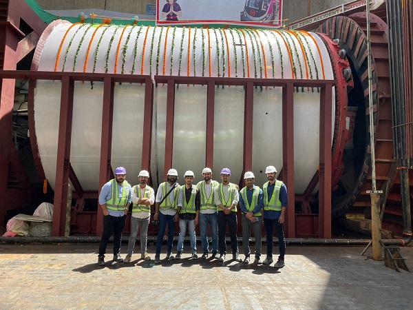 Delhi Metro Magenta Line DC-05’s 1st TBM Bhoomi Starts Tunneling