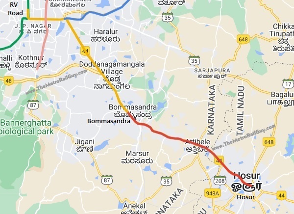 Bangalore – Hosur Metro: BARSYL-Habog JV Wins Feasibility Contract