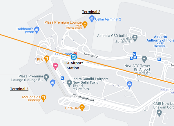 Delhi Indira Gandhi International Airport DEL Page 582   DelhiAirportTerminalSubway 