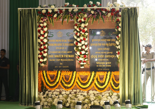 Bhubaneswar Metro Phase 1 Project’s Foundation Stone Unveiled
