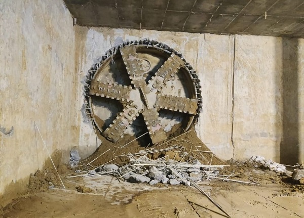 Afcons’ Agra Metro TBM S115 Records Breakthrough at RBS College Station
